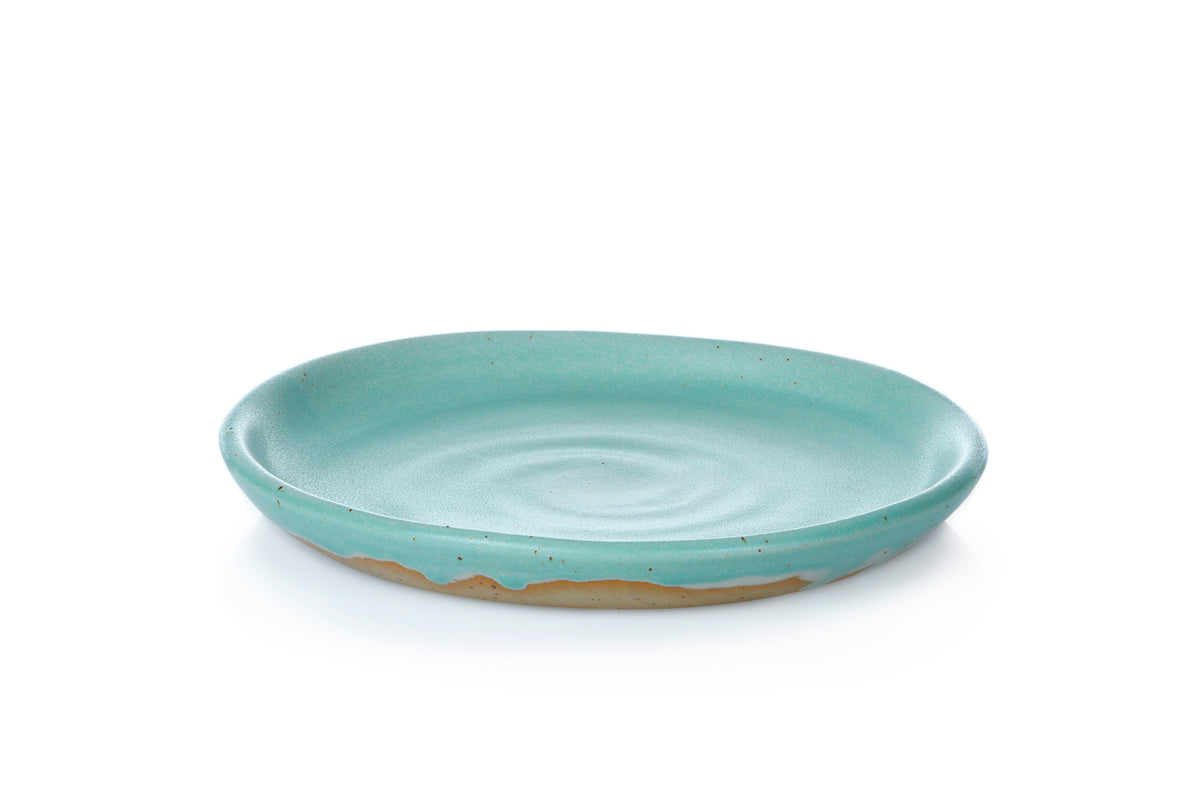 Earth 16cm Bread Plate - Seafoam