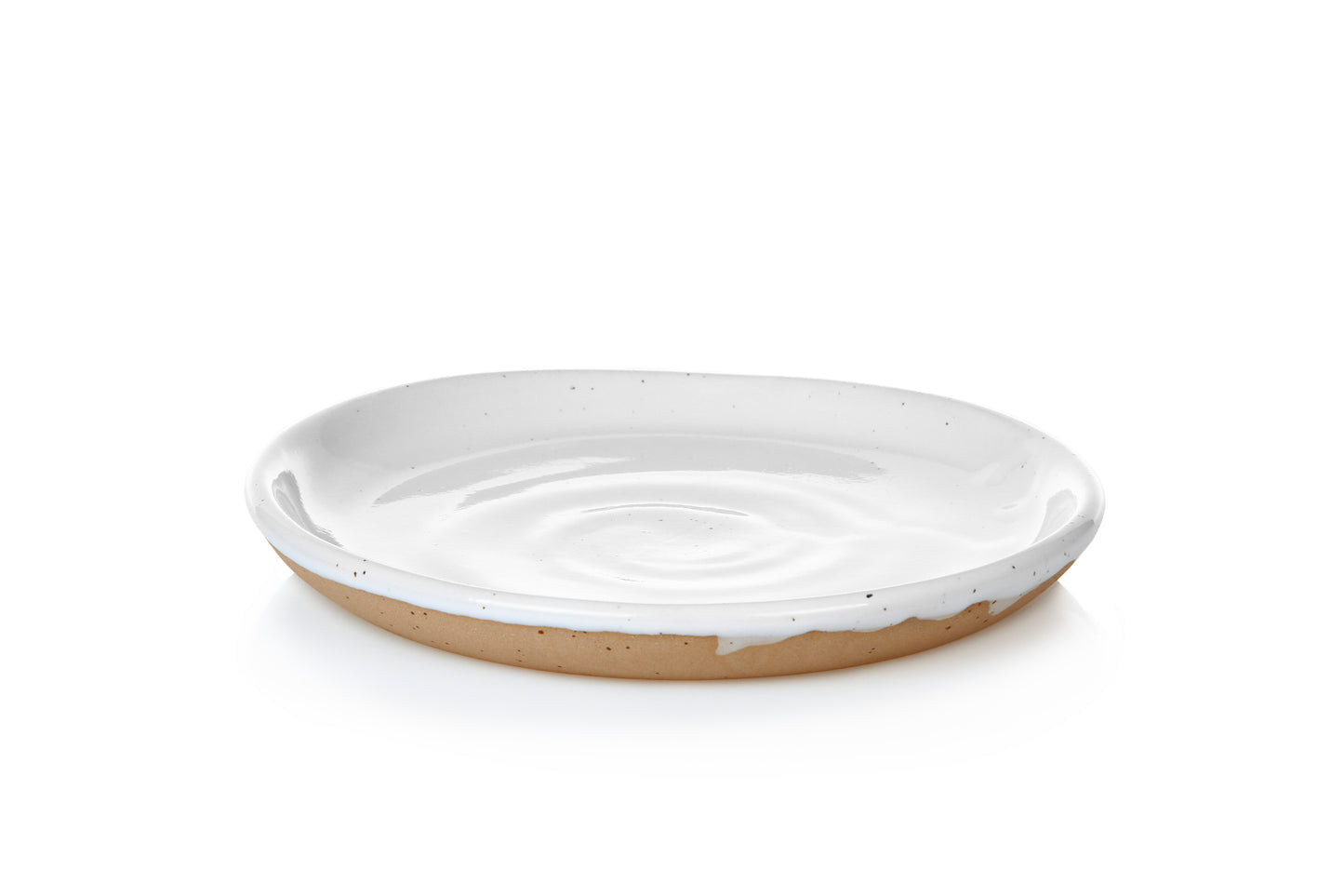 Earth 16cm Bread Plate - Alabaster