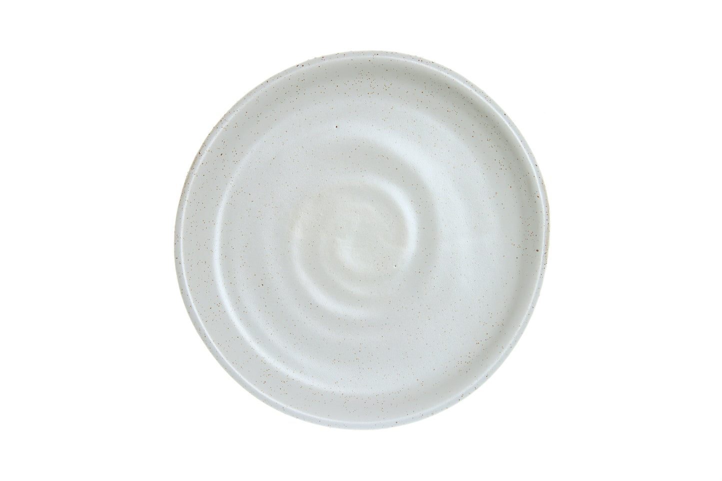 Earth 18cm Side Plate - Eggshell
