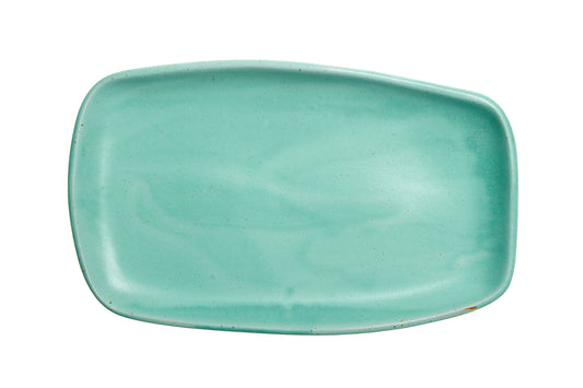 Earth 32cm Oblong Platter - Sea Foam