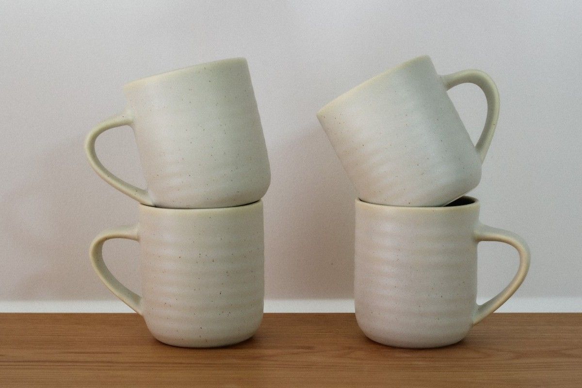 Studio 300ml Craft Mug - Oyster Glaze