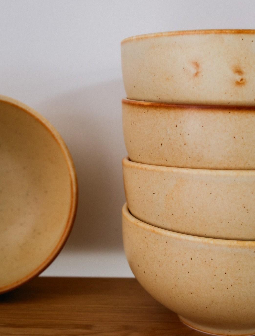 Studio Coupe 15cm Bowl - Cinnamon Glaze