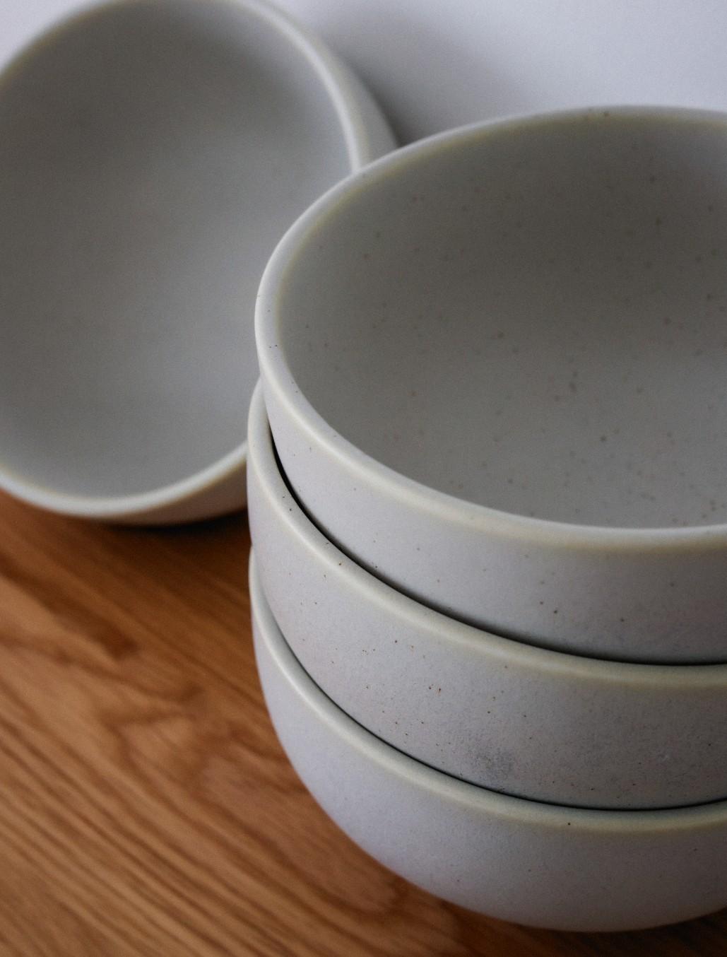 Studio Coupe 15cm Bowl - Oyster Glaze