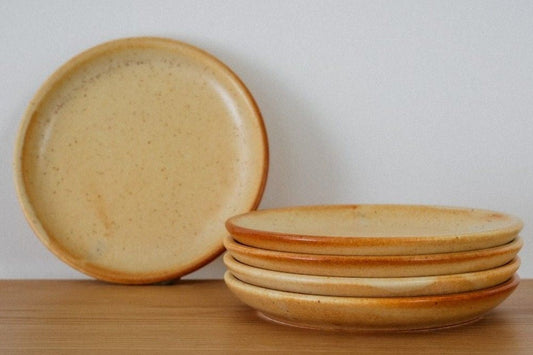 Studio Coupe 15cm Plate - Cinnamon Glaze