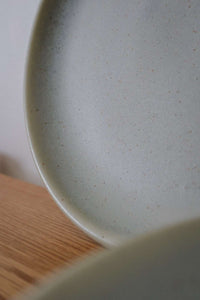 Studio Coupe 25cm Plate - Oyster Glaze