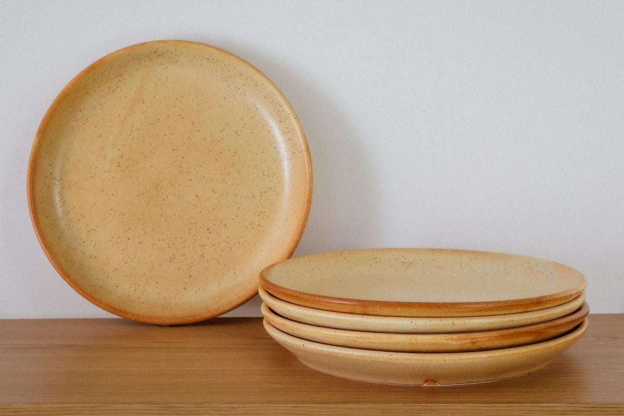 Studio Coupe 27cm Plate - Cinnamon Glaze