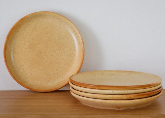 Studio Coupe 27cm Plate - Cinnamon Glaze