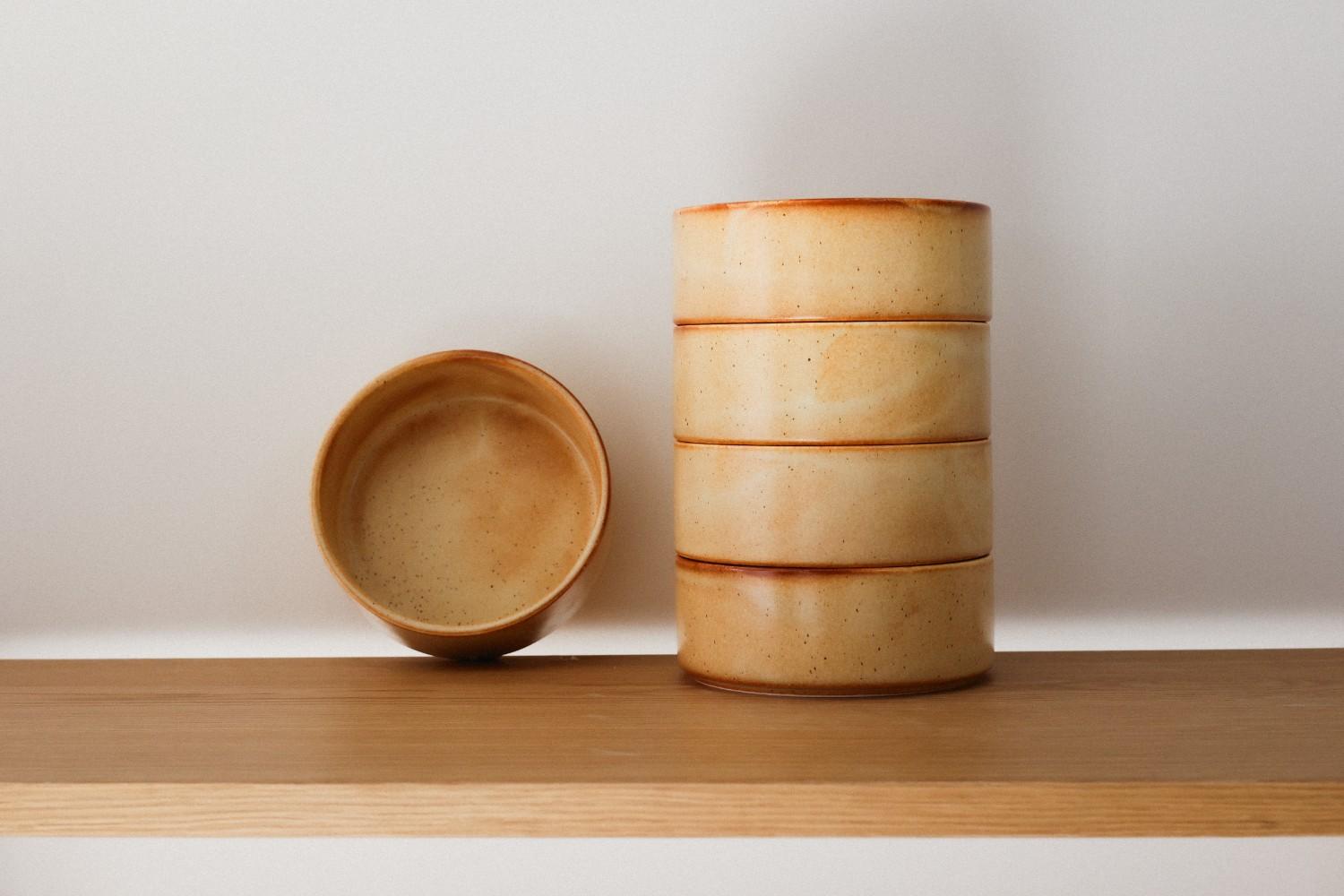 Studio Scandi 14cm Bowl - Cinnamon Glaze