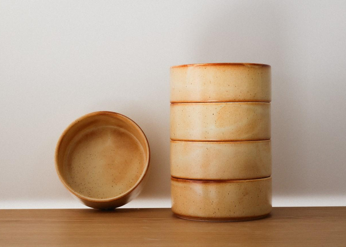 Studio Scandi 14cm Bowl - Cinnamon Glaze