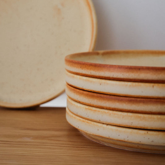 Studio Scandi 16cm Plate - Cinnamon Glaze