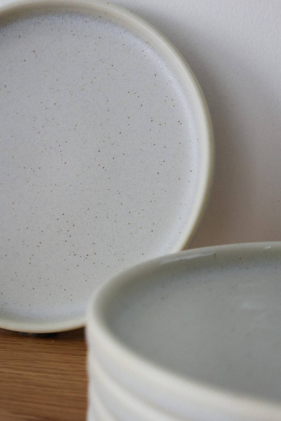 Studio Scandi 16cm Plate - Oyster Glaze