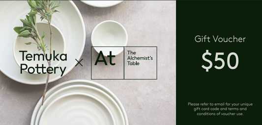 Temuka Pottery Gift Card (Online Only)