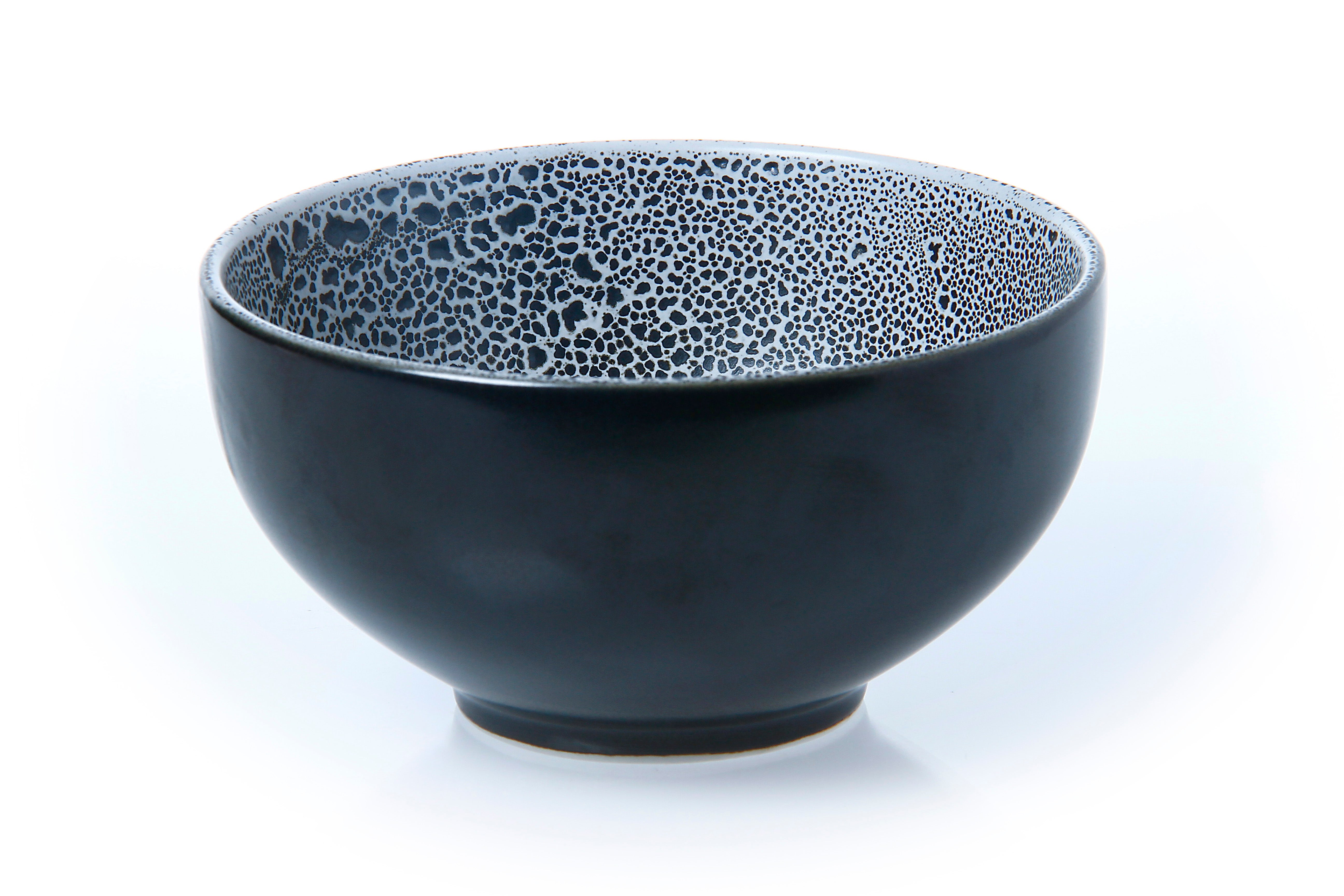 END OF LINE - Classic Coupe Rice Bowl 15cm - Black Foam (2 pack)