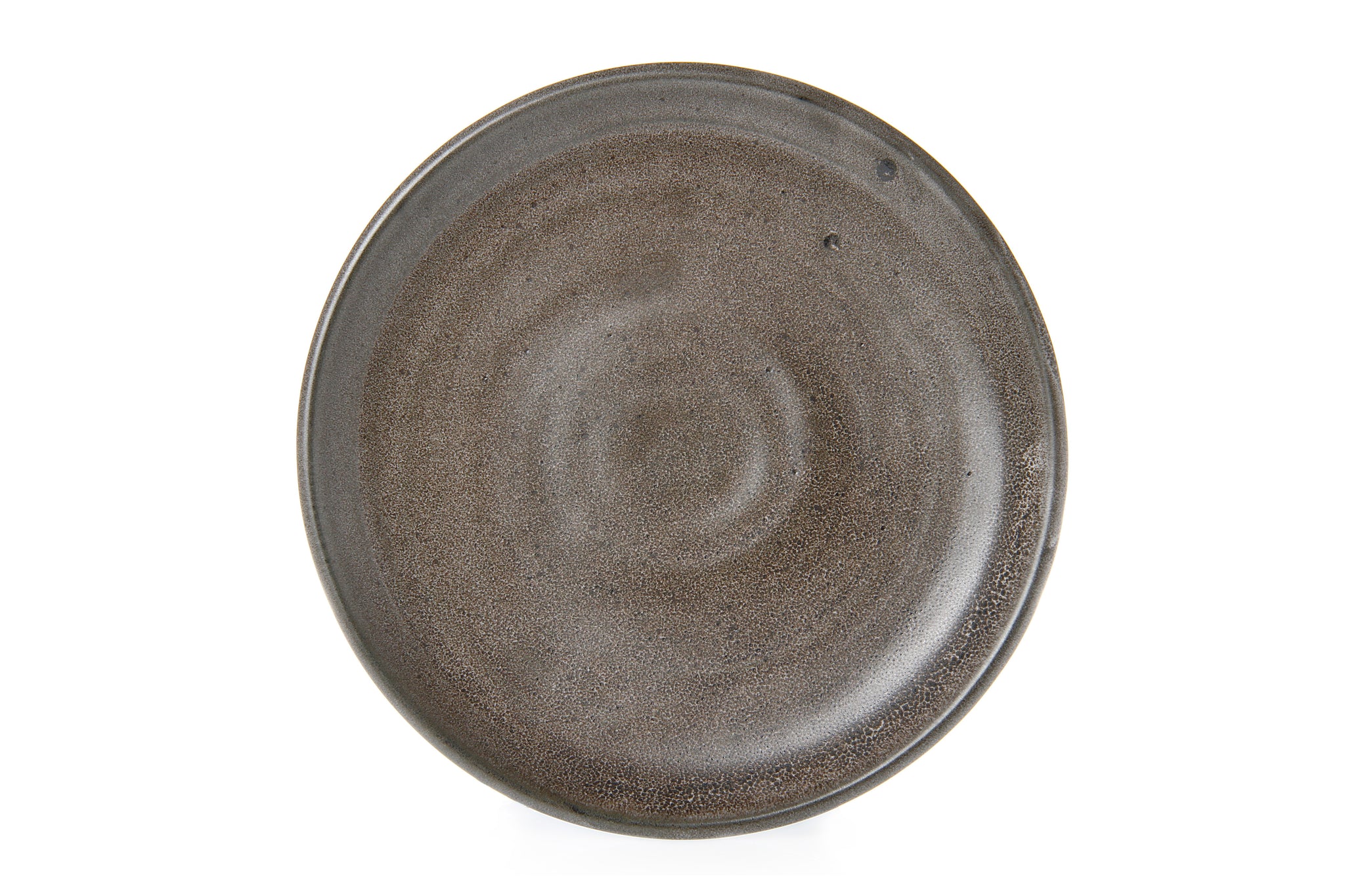 Temuka Pottery Potter's mark plate leather 